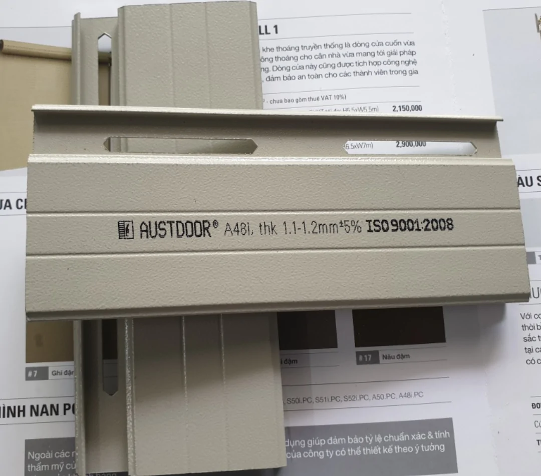 Dòng cửa cuốn khe thoáng A48i