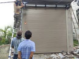 Lắp dặt cửa cuôn khe thoáng tại kdc vsip1 thuân an bình dương