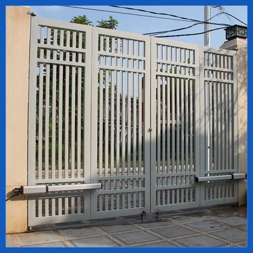 Lắp đặt cửa cổng tự động 06