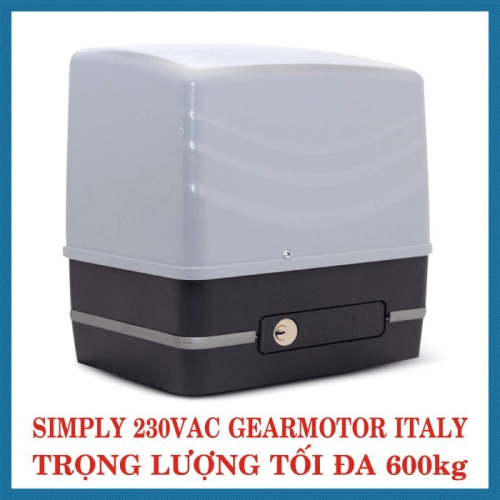 MOTOR CỔNG TRƯỢT VDS - KIT - CARRERA,600KG